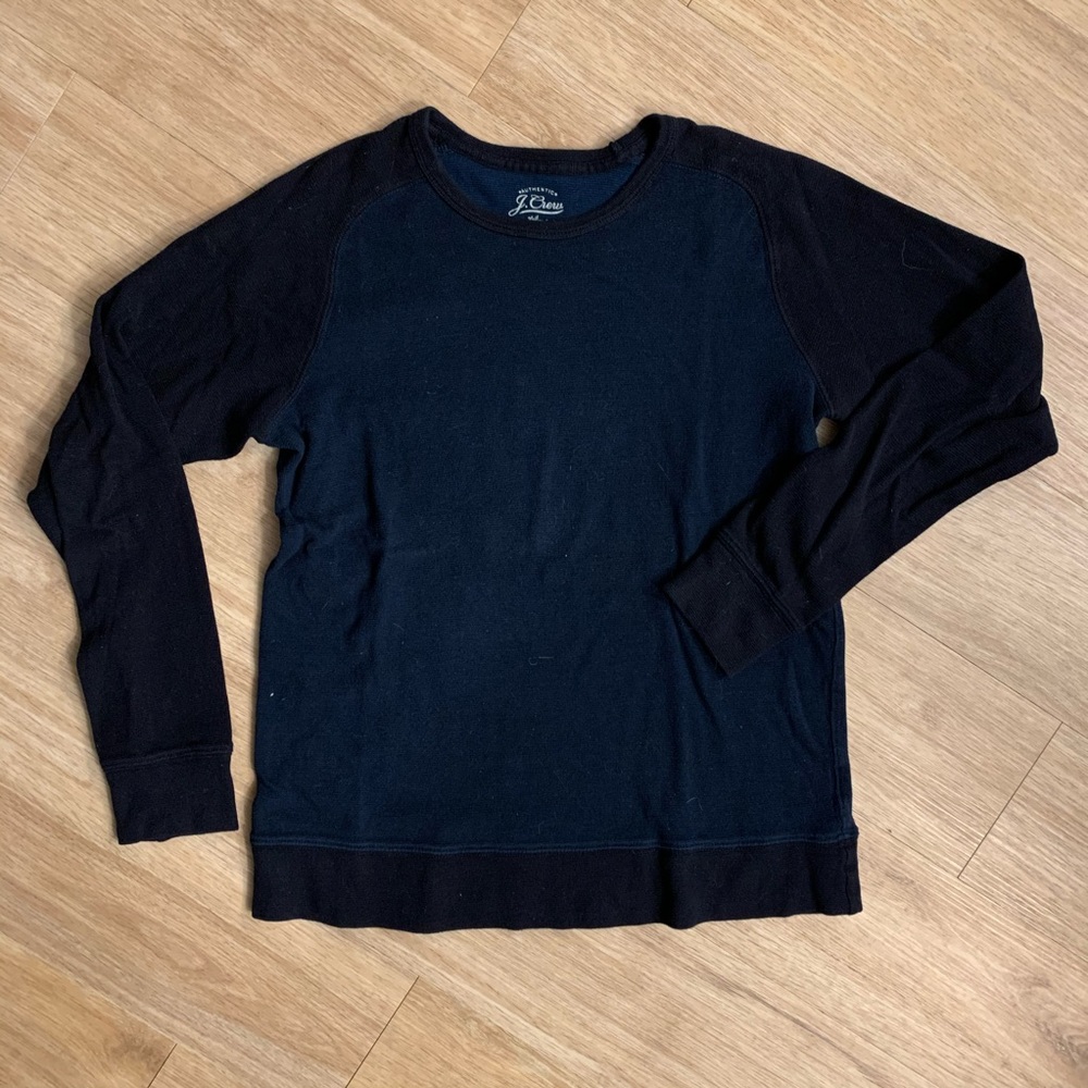 J. Crew Crewneck Sweater. Slightly worn. Light.